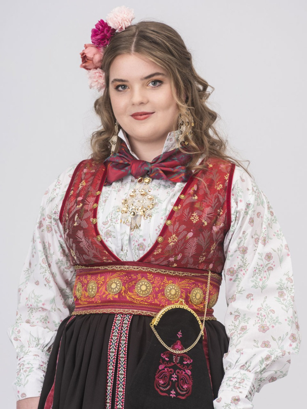 Elvira blomsterskjorte