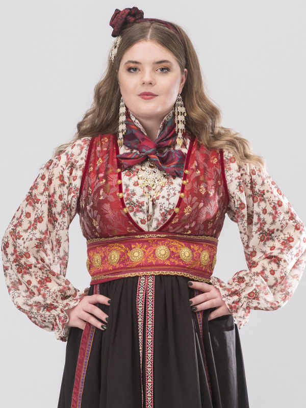 Elvira Chiffon Blomsterdekor