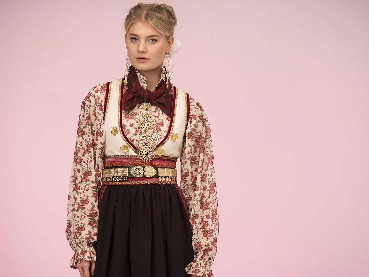 Elvira Chiffon skjorte
