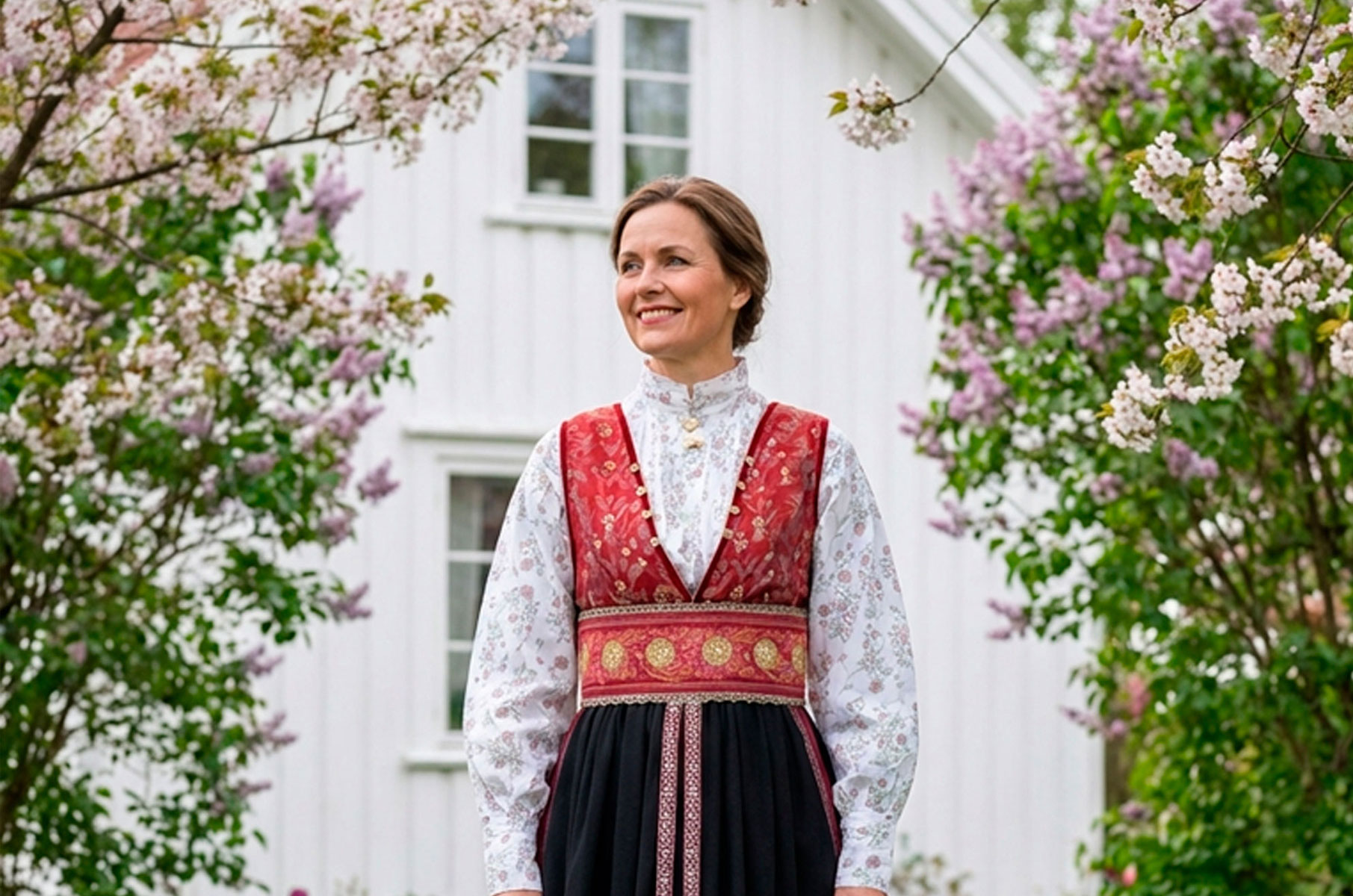 Festdrakt til mor